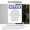 Signmission Flammable Or Combustible Liquids OSHA Notice Sign, Vinyl Decal, 7in W x 10in L, 2PK OS-2PACK-NS-D-710-V-12775 - alternate 3